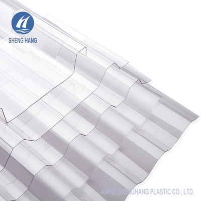 গ্রীনহাউস ISO-এর জন্য এন্টি UV 3m ঢেউতোলা প্লাস্টিক ছাদের শীট পলিকার্বোনেট