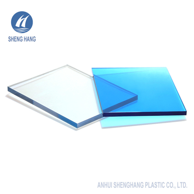 SGS ব্রাউন রঙের পলিকার্বোনেট সলিড শীট 2000*3000mm ASTM C177