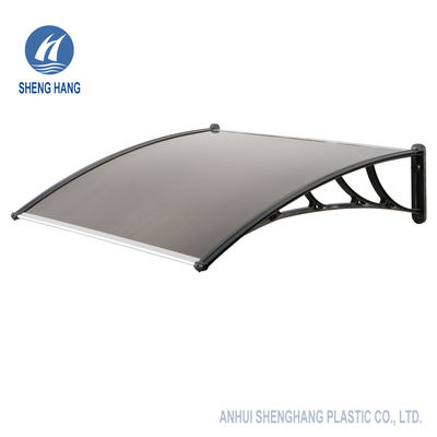 দরজা Polycarbonate প্লাস্টিক Awnings সূর্যালোক UV বৃষ্টি তুষার সুরক্ষা