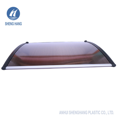 OEM বহিরঙ্গন পলিকার্বোনেট Awnings প্লাস্টিক বন্ধনী