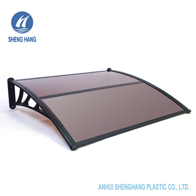 100*120cm পলিকার্বোনেট প্লাস্টিক শামিয়ানা পিসি উইন্ডো ডোর শামিয়ানা শিলাবৃষ্টি সুরক্ষা
