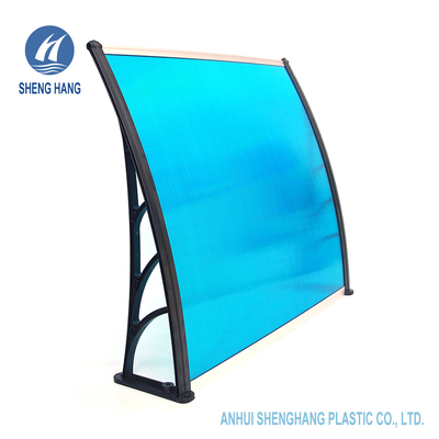 জানালার সামনের দরজা PC Polycarbonate প্লাস্টিক শামিয়ানা 1200*800mm ইকো ফ্রেন্ডলি