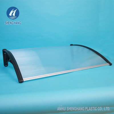 1200*800mm প্লাস্টিক রেইন টেন্ট ক্লিয়ার পলিকার্বোনেট পিসি ডোর শামিয়ানা