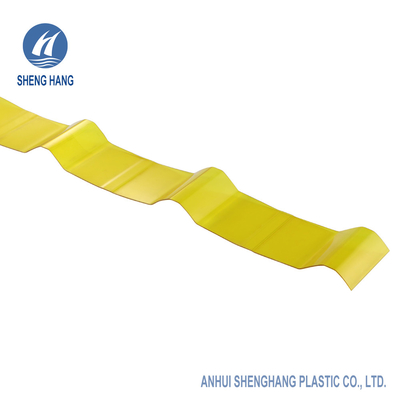 সাদা ঢেউতোলা পলিকার্বোনেট পিসি শীট অবিরাম UL94 V0 ASTM D696