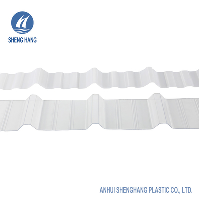 ছাদ অস্বচ্ছ ঢেউতোলা পলিকার্বোনেট শীট 3.28ft ASTM E84 ফায়ারপ্রুফ