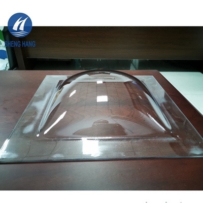 ASTM D792 পলিকার্বোনেট পণ্য 4 মিমি প্লাস্টিক ডোম স্কাইলাইট কভার প্রতিস্থাপন