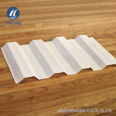 রঙিন স্বচ্ছ ঢেউতোলা Polycarbonate ছাদ শীট কো এক্সট্রুশন