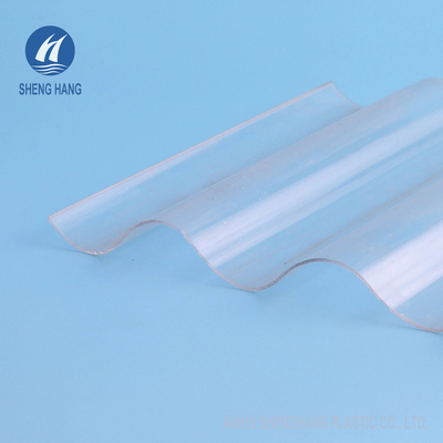 বৃত্তাকার তরঙ্গায়িত ঢেউতোলা Polycarbonate ছাদ শীট পরিষ্কার